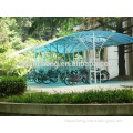 aluminium carport polycarbonate sheet car sunshade awnings